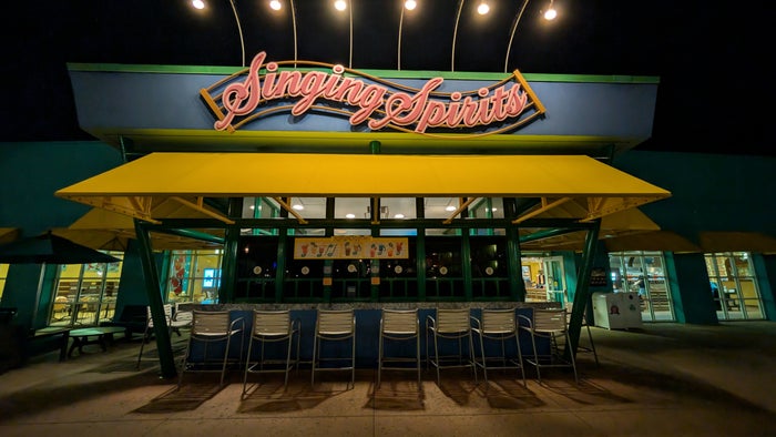 Disney's All Star Music Resort food and beverages Singing Spirits bar