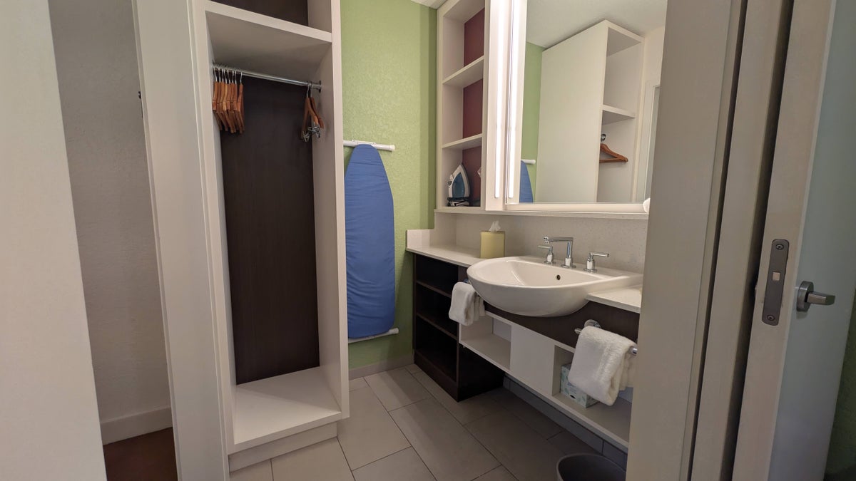 Disney's All Star Music Resort guest room bathroom vanity