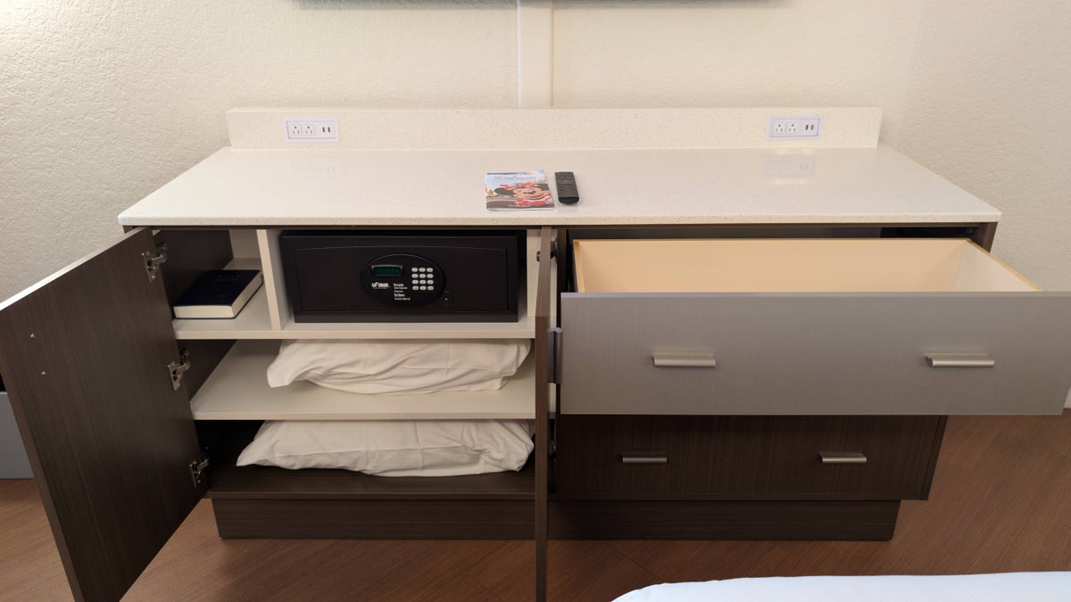 Disney's All Star Music Resort guest room dresser