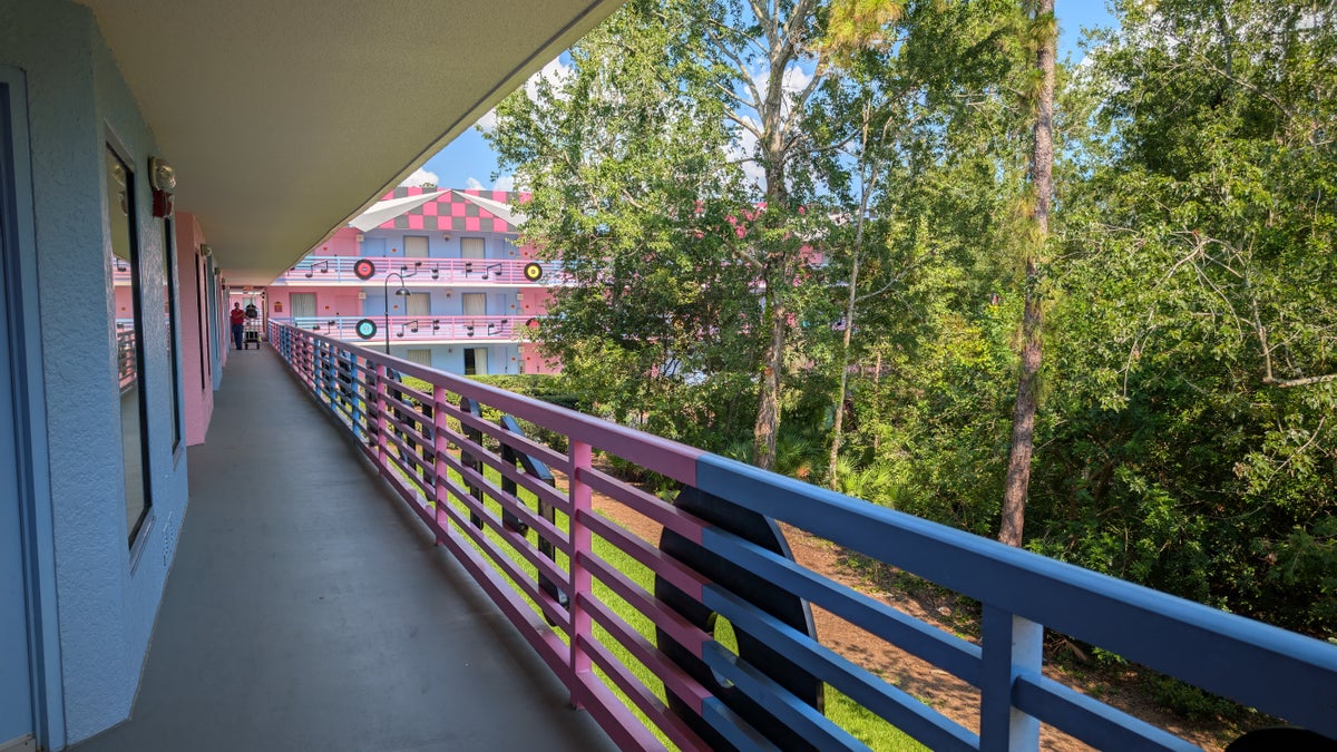 Disney's All Star Music Resort guest room location