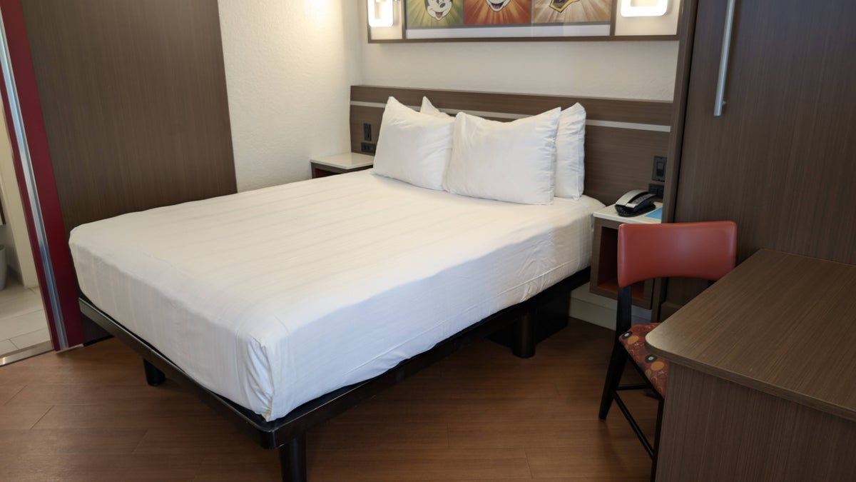 Disney's All Star Music Resort guest room queen bed