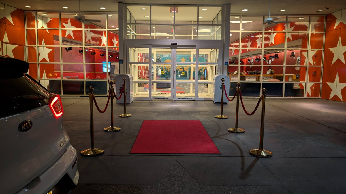 Disney's All Star Music Resort red carpet entrance
