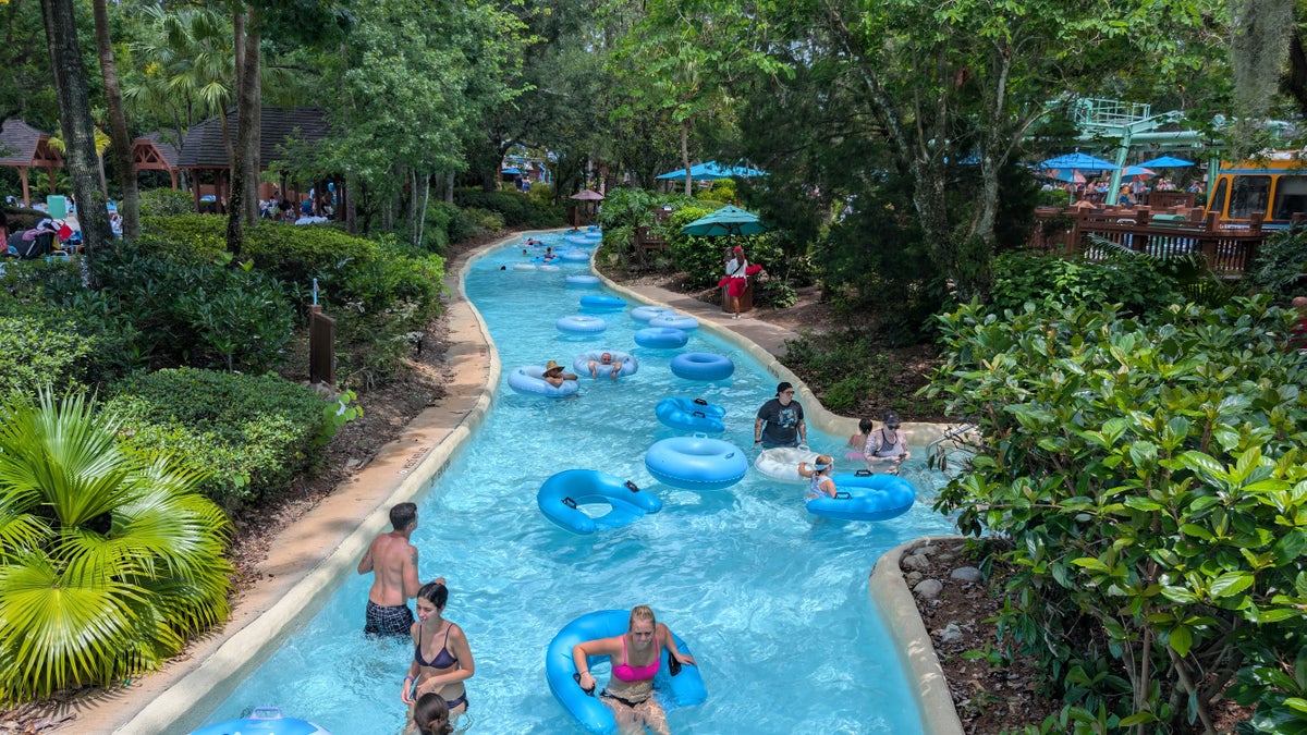 Disneys Blizzard Beach Water Park lazy river
