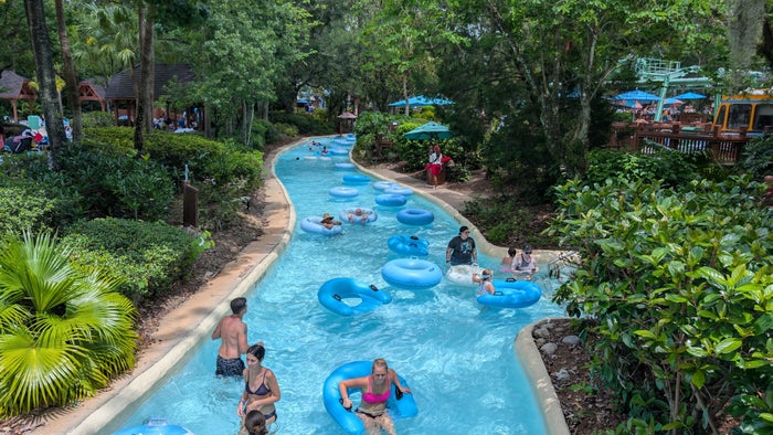Disneys Blizzard Beach Water Park lazy river Disneys Blizzard Beach Water Park lazy river