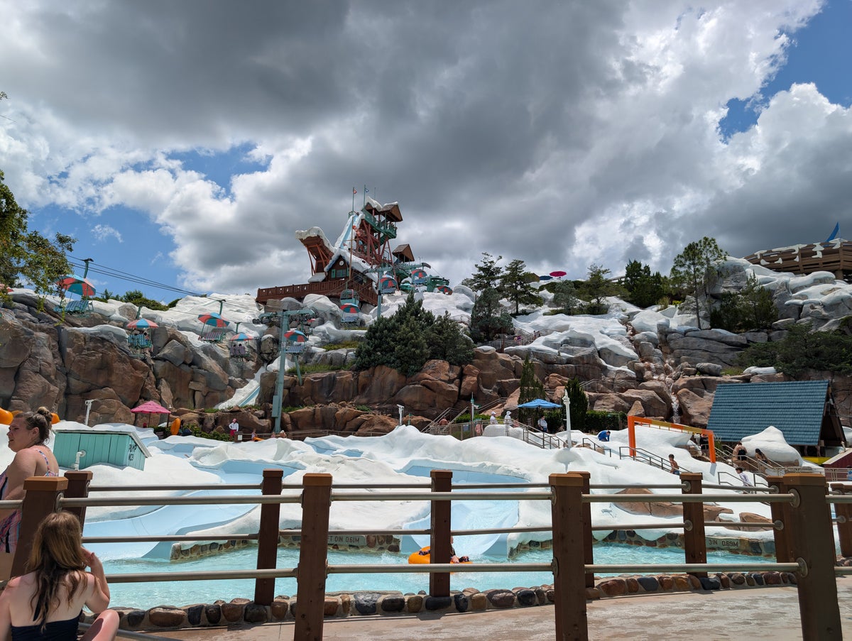 Disney's Blizzard Beach Water Park ski patrol training camp