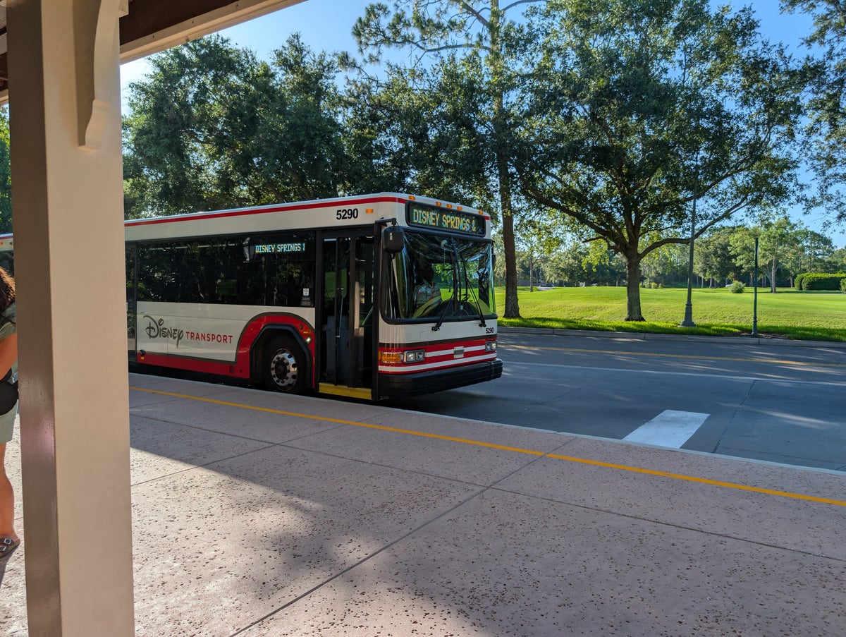 Disney's Saratoga Springs Resort & Spa amenities bus transportation