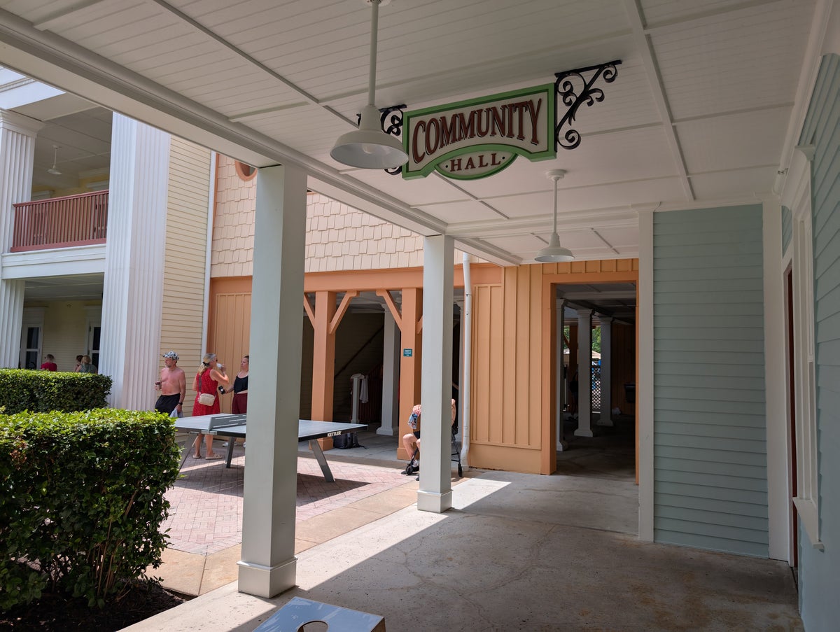Disney's Saratoga Springs Resort & Spa amenities community hall