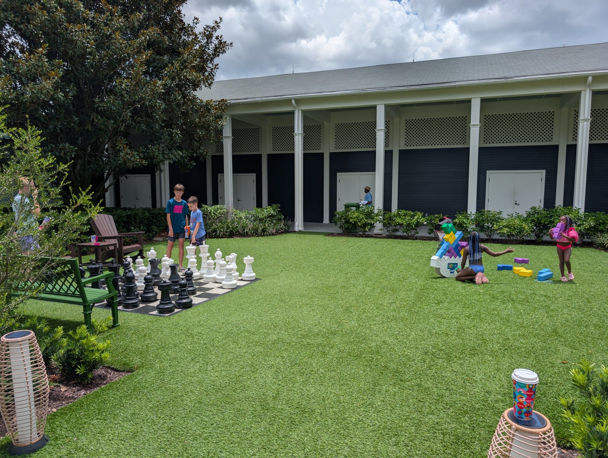 Disney's Saratoga Springs Resort & Spa amenities outdoor games