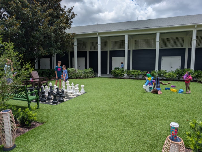 Disney's Saratoga Springs Resort & Spa amenities outdoor games