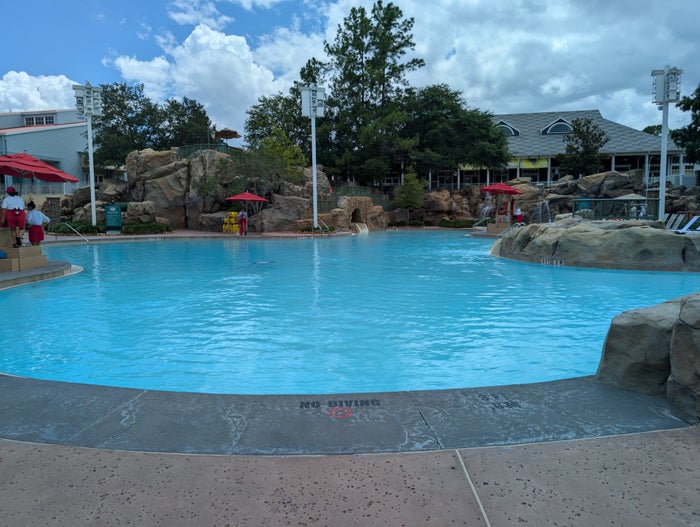 Disney's Saratoga Springs Resort & Spa amenities pool High Rock Spring Pool zero entry