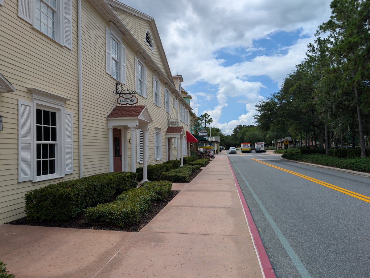 Disney's Saratoga Springs Resort & Spa amenities row