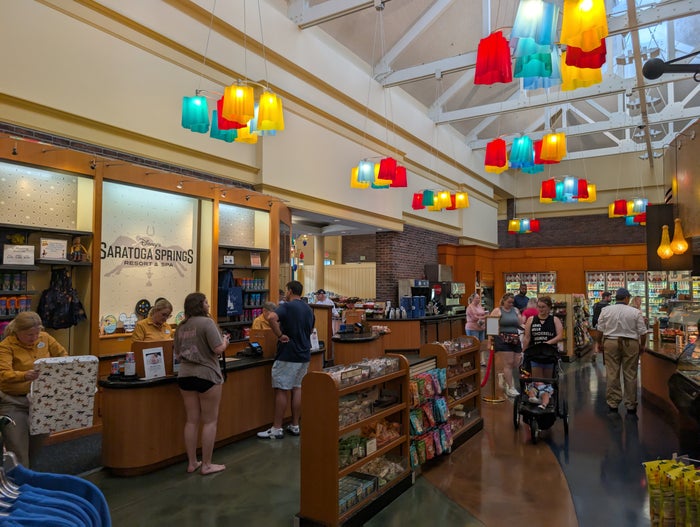 Disney's Saratoga Springs Resort & Spa dining Artist's Palette