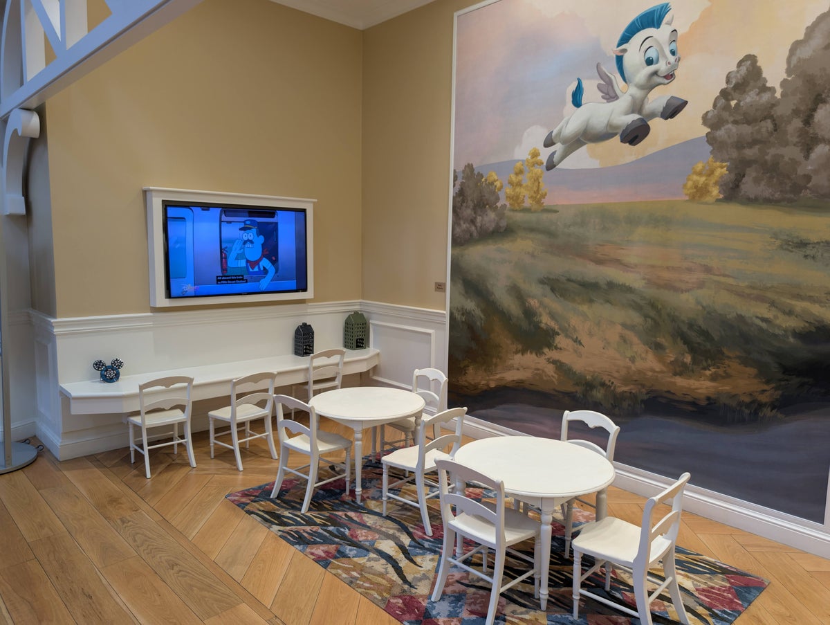 Disney's Saratoga Springs Resort & Spa lobby kids area