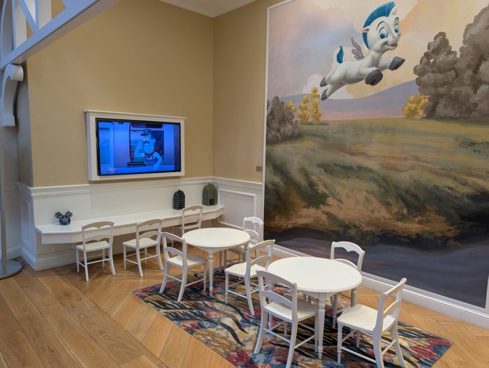 Disney's Saratoga Springs Resort & Spa lobby kids area