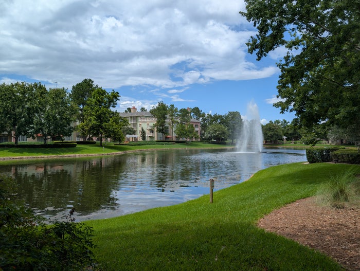 Disney's Saratoga Springs Resort & Spa pond