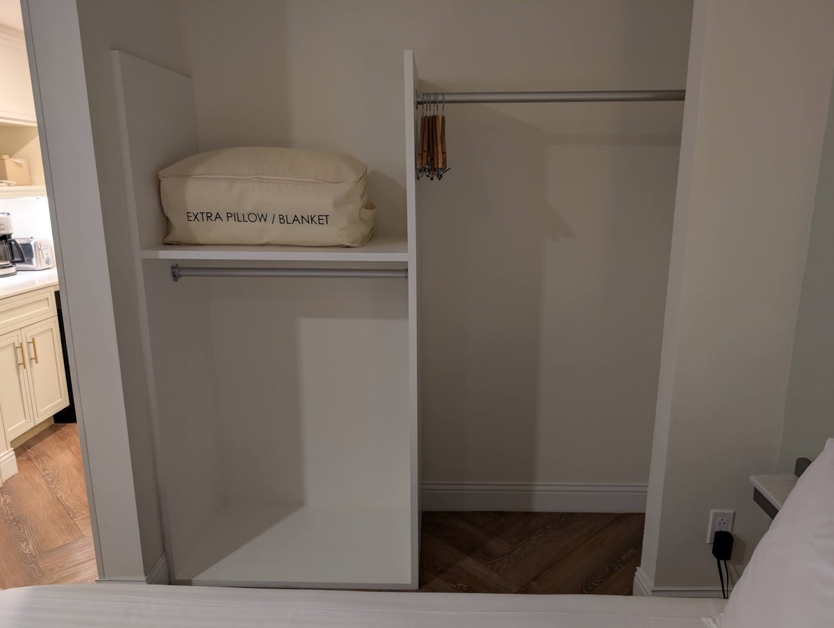 Disney's Saratoga Springs Resort & Spa room closet