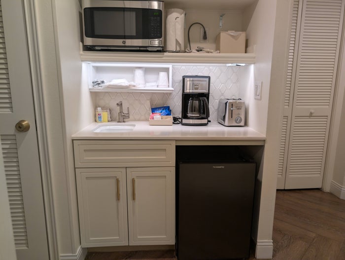 Disney's Saratoga Springs Resort & Spa room mini kitchen