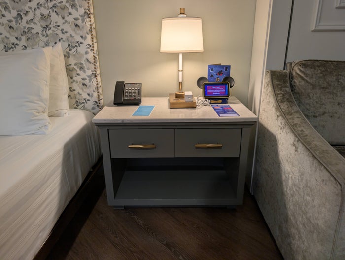 Disney's Saratoga Springs Resort & Spa room nightstand