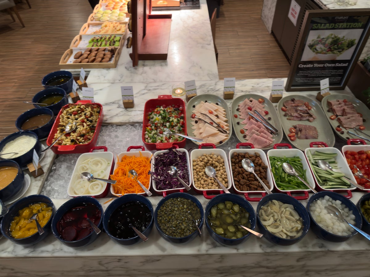 DoubleTree by Hilton Johor Bahru breakfast salad bar and cold cuts