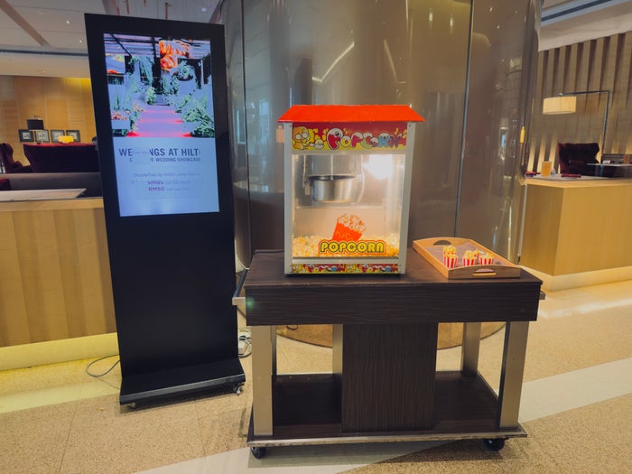 DoubleTree by Hilton Johor Bahru lobby popcorn machine DoubleTree by Hilton Johor Bahru lobby popcorn machine