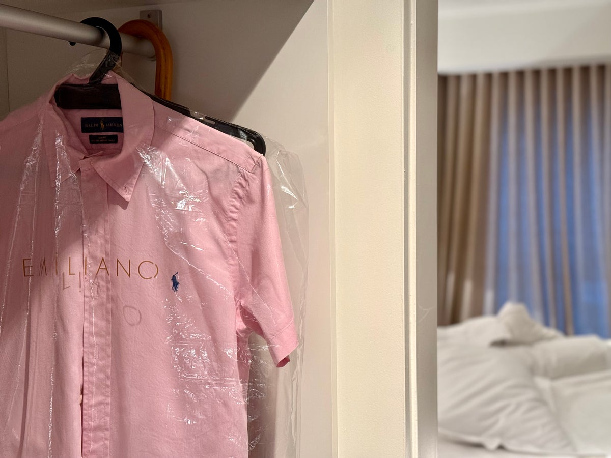 Emiliano Hotel Sao Paulo shirt pressing