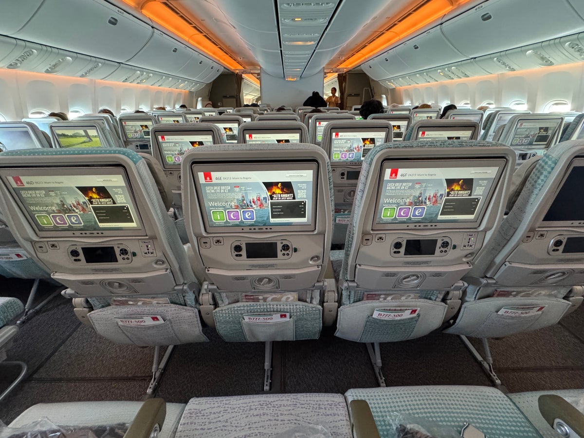 Emirates Economy Boeing 777 300
