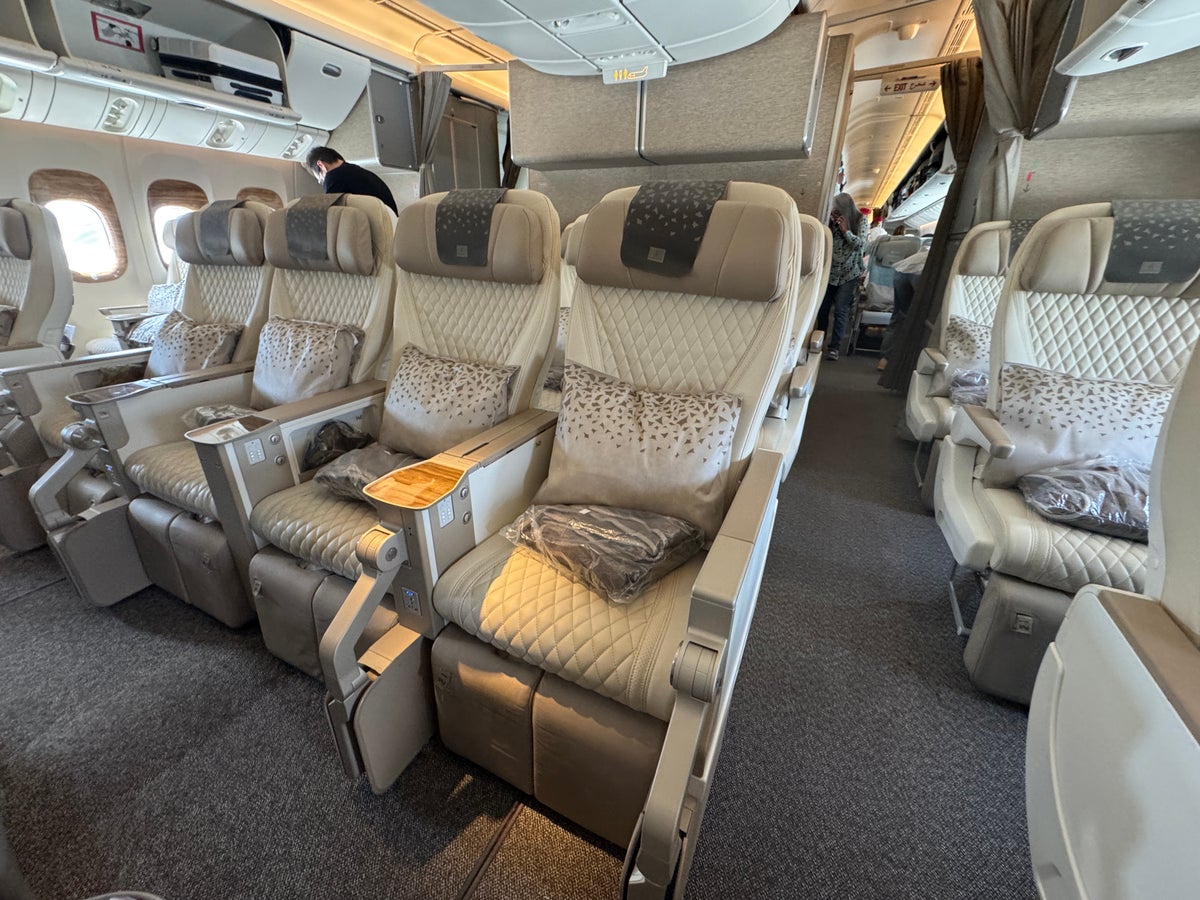 Emirates Premium Economy Seats Boeing 777 300