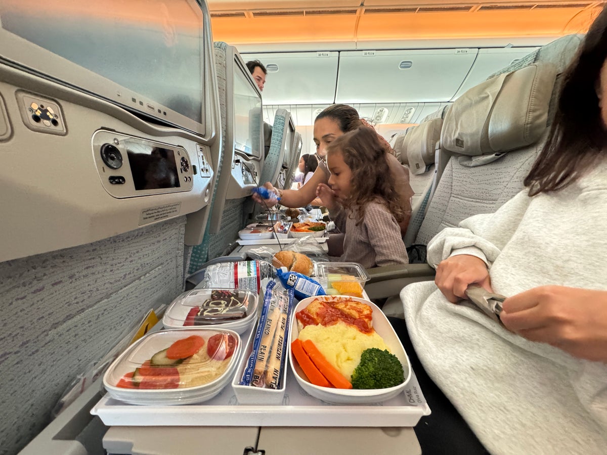 Emirates kids meals economy