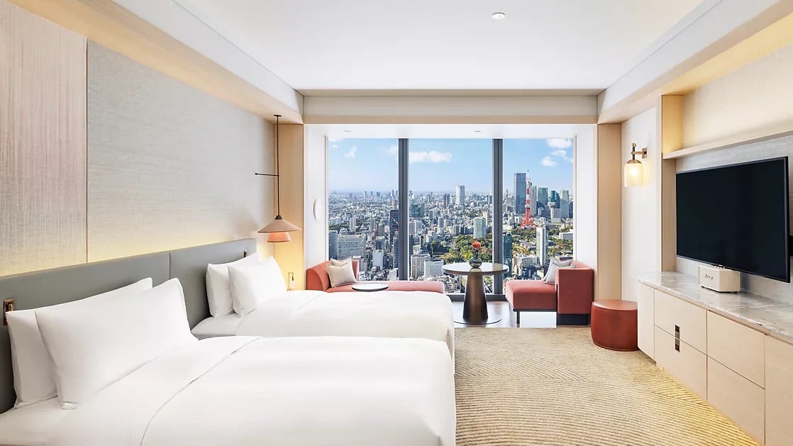 Fairmont Tokyo bedroom