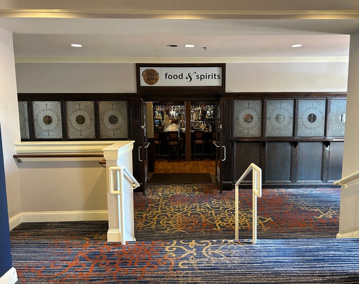 Hotel Gettysburg One Lincoln bar lobby entrance Hotel Gettysburg One Lincoln bar lobby entrance