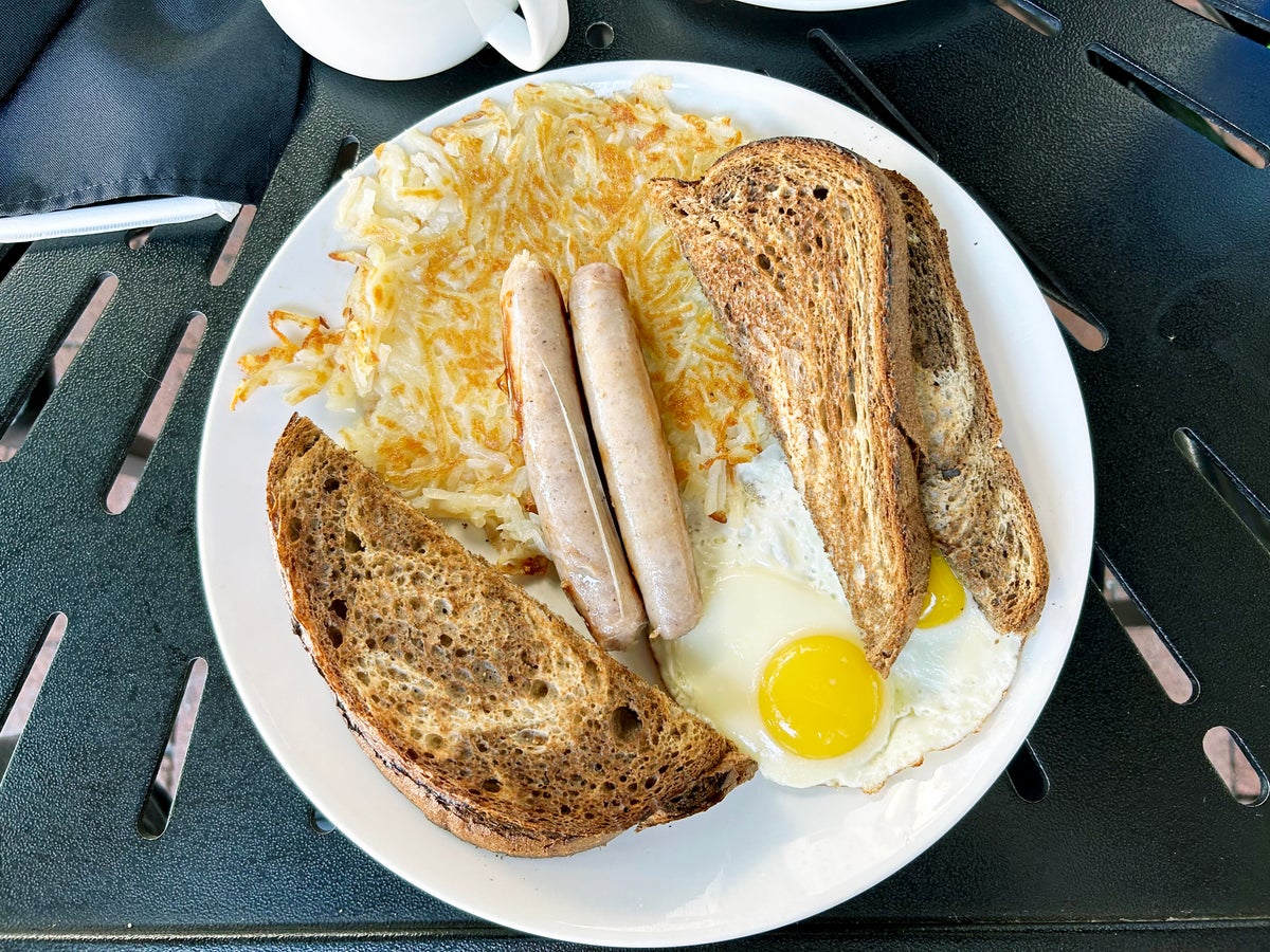 Hotel Gettysburg One Lincoln egg breakfast
