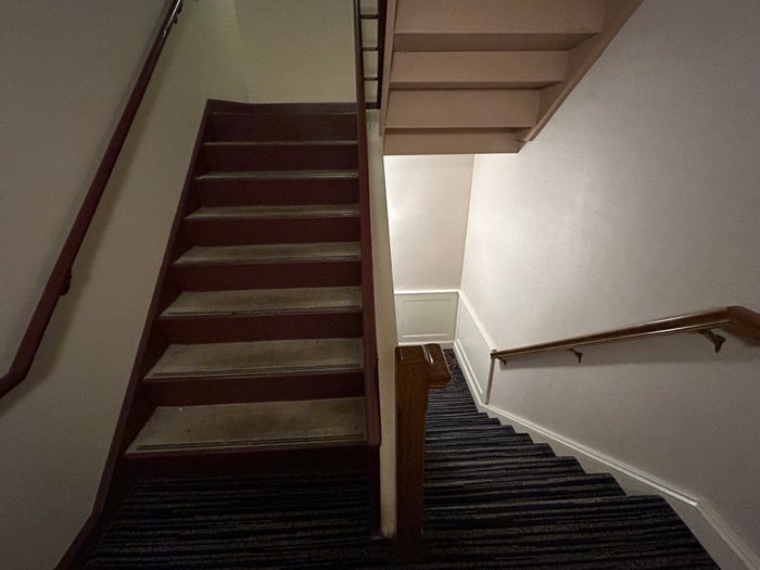 Hotel Gettysburg stairwell Hotel Gettysburg stairwell