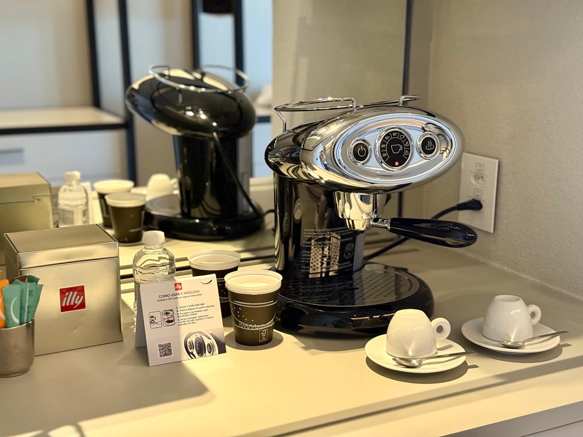 Hotel Unique Sao Paulo Illy coffee machine