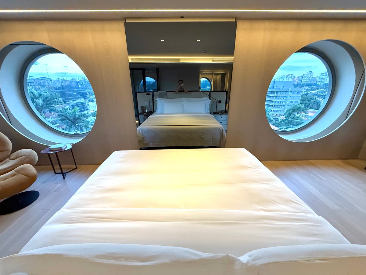 Hotel Unique Sao Paulo bed