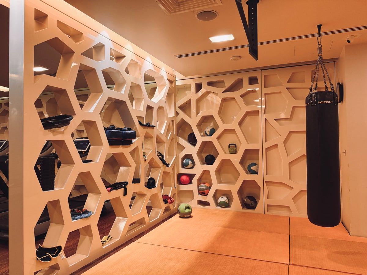 Hyatt Centric Levent Istanbul boxing bag