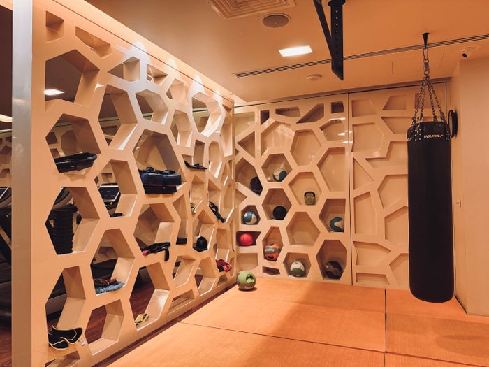 Hyatt Centric Levent Istanbul boxing bag Hyatt Centric Levent Istanbul boxing bag