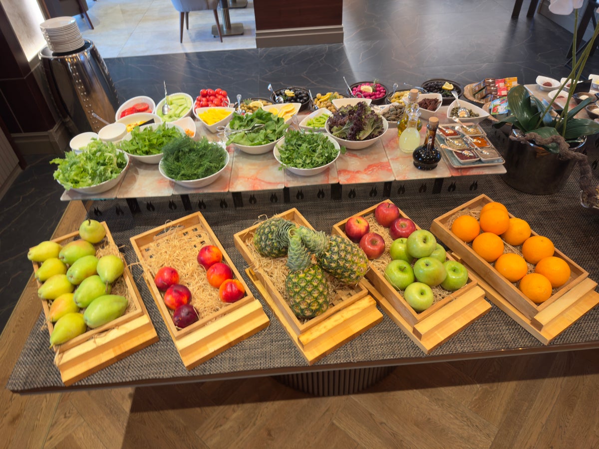 Hyatt Centric Levent Istanbul breakfast fruits