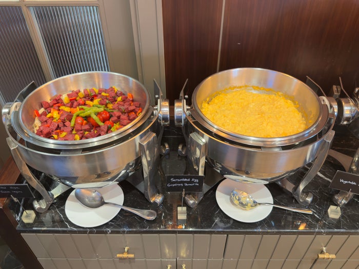 Hyatt Centric Levent Istanbul hot food station Hyatt Centric Levent Istanbul hot food station