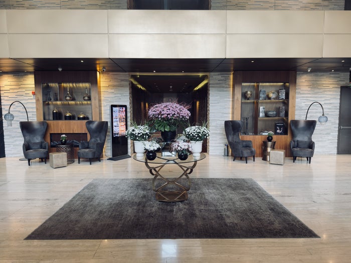 Hyatt Centric Levent Istanbul lobby Hyatt Centric Levent Istanbul lobby