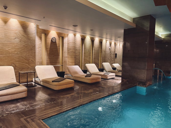 Hyatt Centric Levent Istanbul more pool seating Hyatt Centric Levent Istanbul more pool seating
