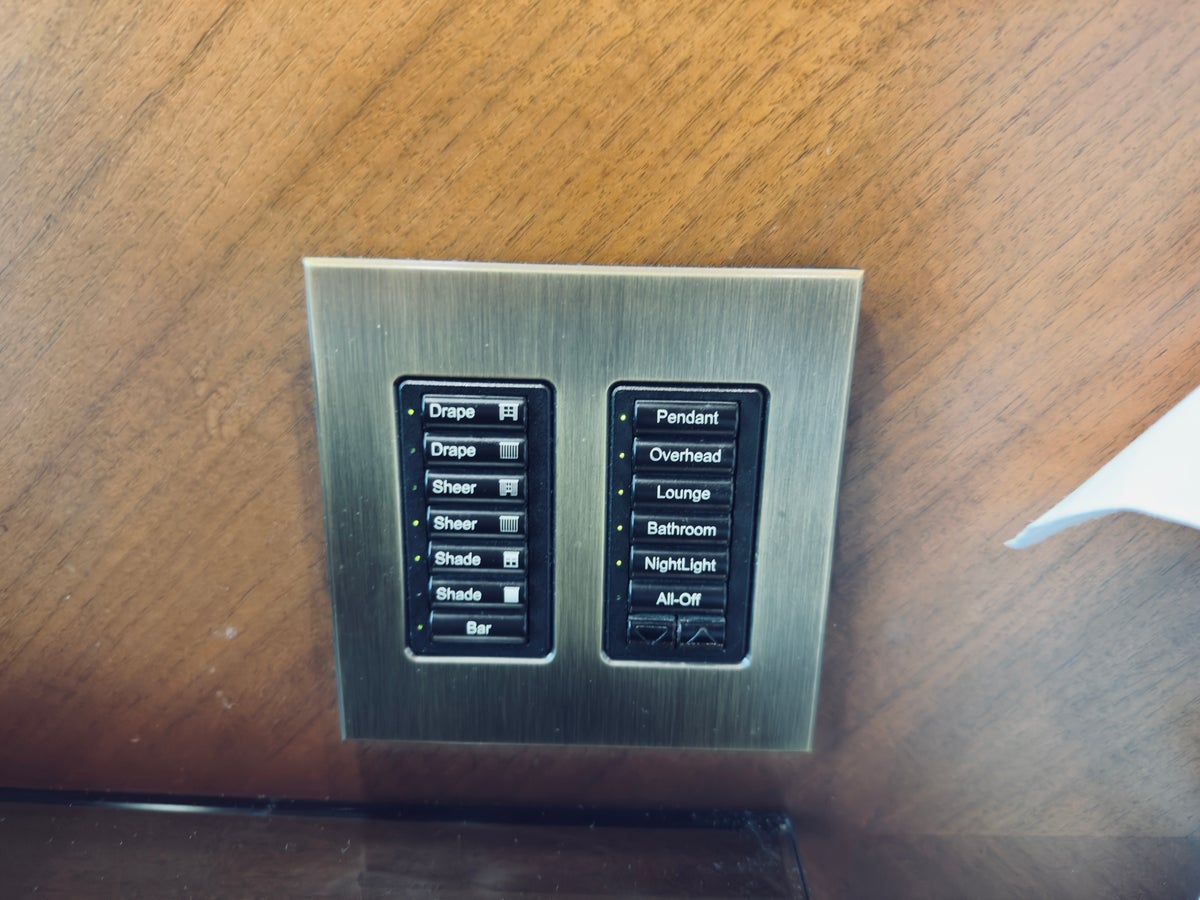 Hyatt Centric Levent Istanbul room controls