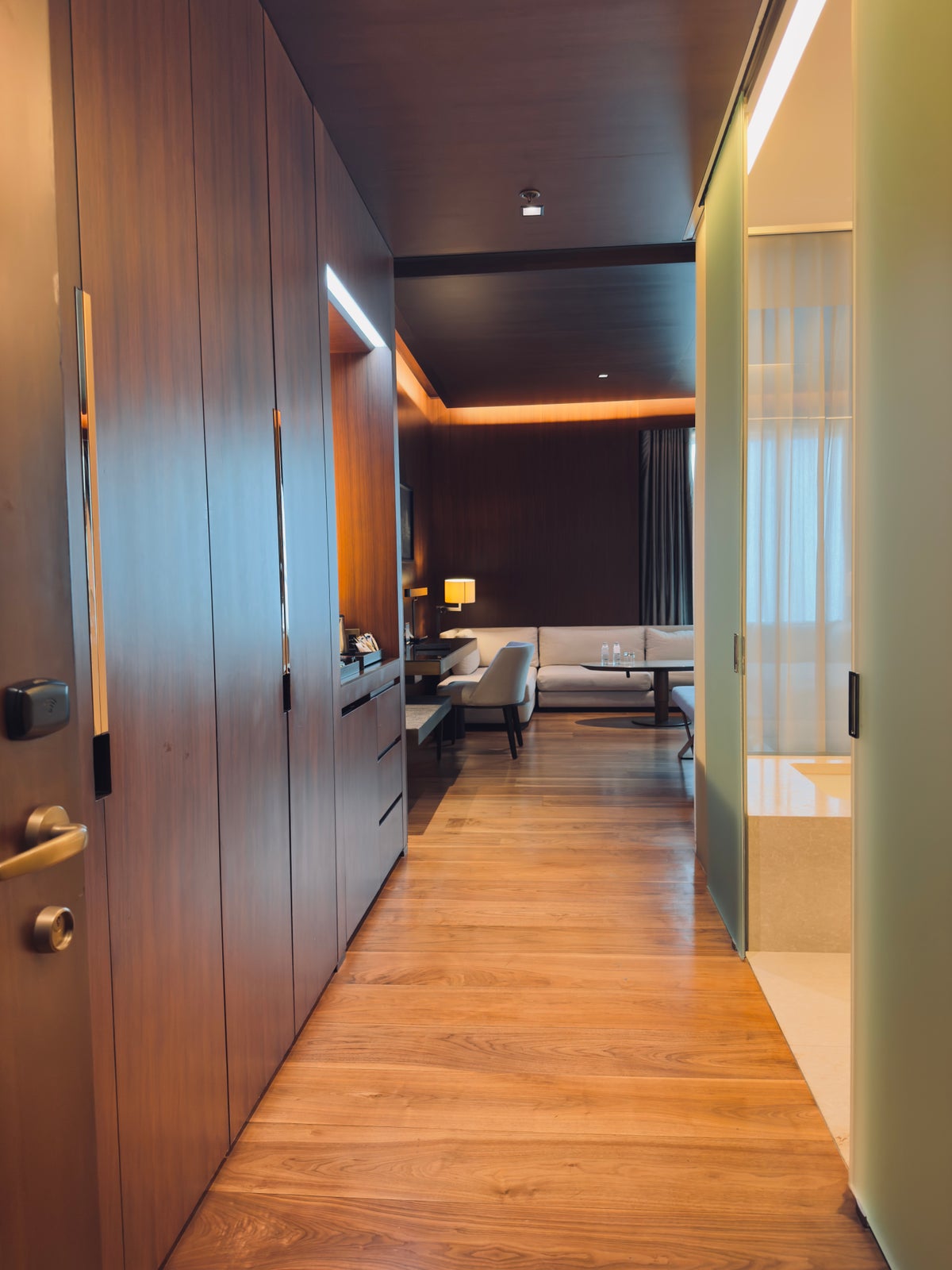 Hyatt Centric Levent Istanbul room foyer