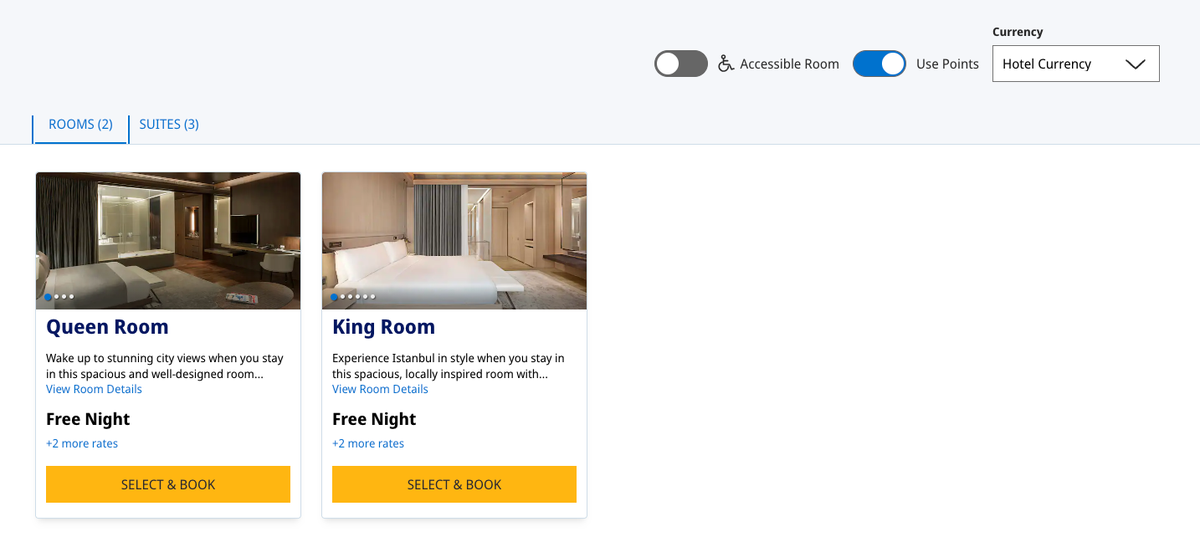 Hyatt Centric Levent Istanbul room options