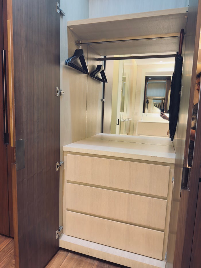 Hyatt Centric Levent Istanbul room second closet Hyatt Centric Levent Istanbul room second closet