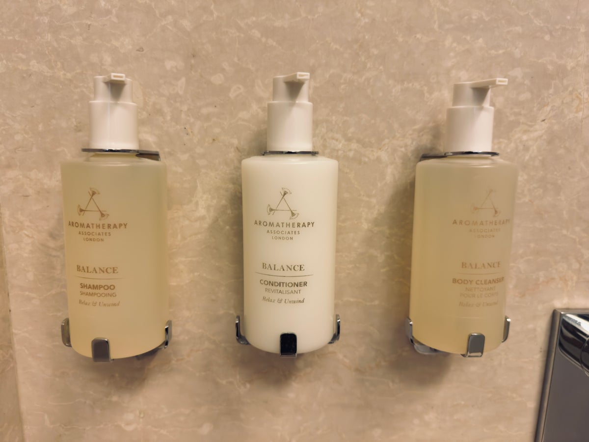 Hyatt Centric Levent Istanbul room shower toiletries