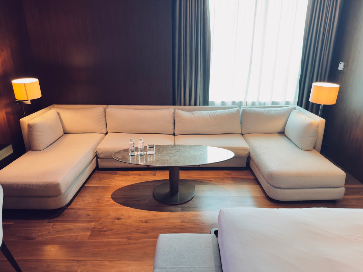 Hyatt Centric Levent Istanbul room sofa