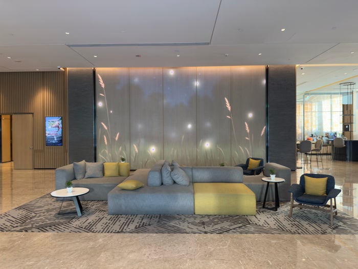 Hyatt Place New Taipei City Xinzhuang lobby seating Hyatt Place New Taipei City Xinzhuang lobby seating