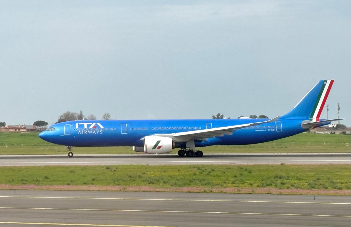 ITA Airways Airbus A330900neo at Rome FCO