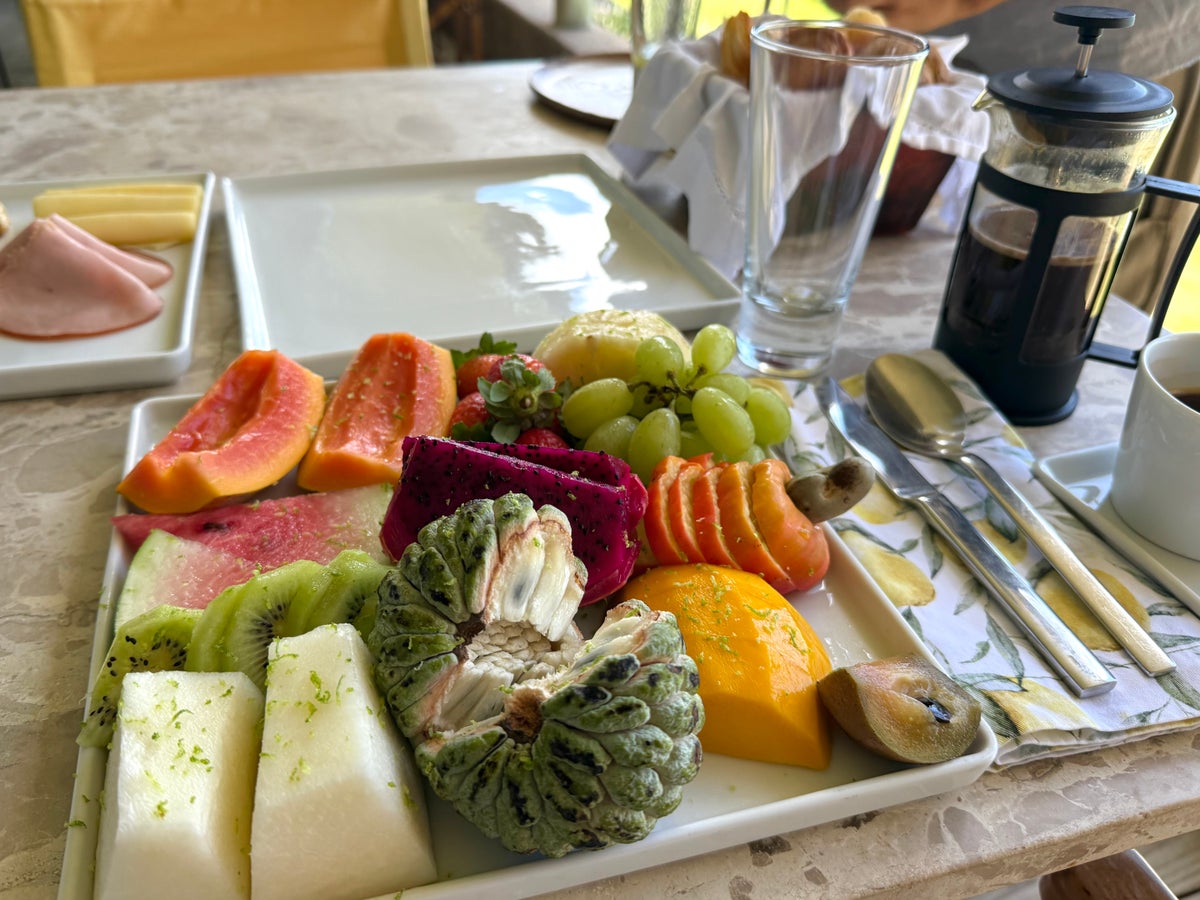 Kenoa Resort Brazil Hilton SLH breakfast fruit