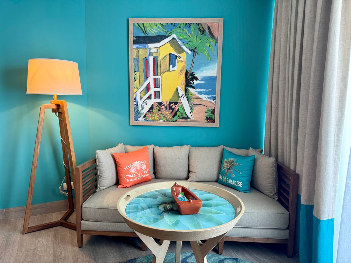 Margaritaville Island Reserve Riviera Maya Couch Room